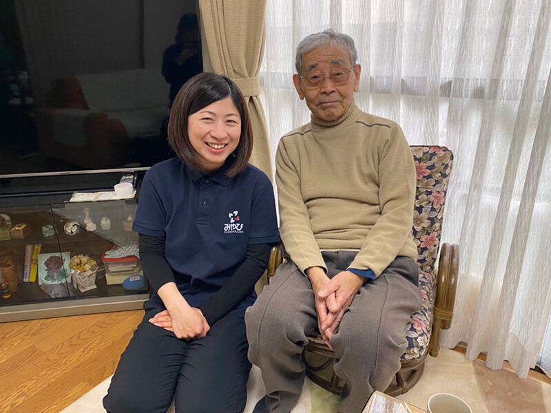 訪問リハ利用者のお声